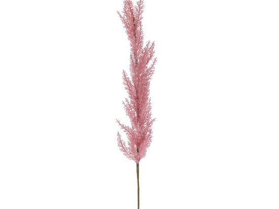 Pampas κλαδί διακοσμητικό σε ροζ χρώμα 98 εκ