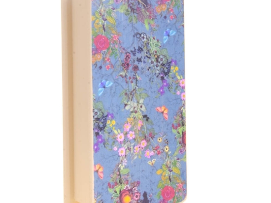 Ξύλινο χειροποίητο διακοσμητικό κουτί με Floral θέμα 26.5x13x7 εκ