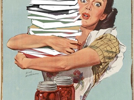 Πίνακας χειροποίητος forget the cooking 21x30 εκ