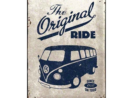 Original ride vintage ξύλινο πινακάκι