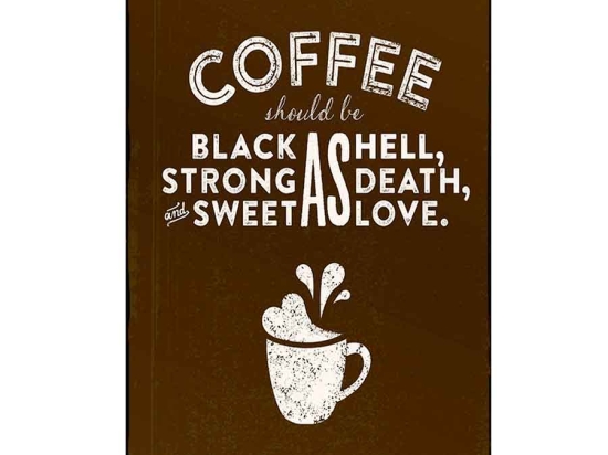Coffee vintage ξύλινο πινακάκι 20x30 εκ