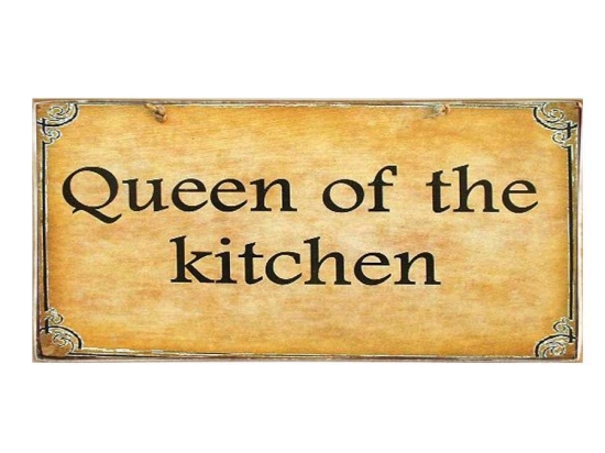 Kitchen queen πίνακας χειροποίητος