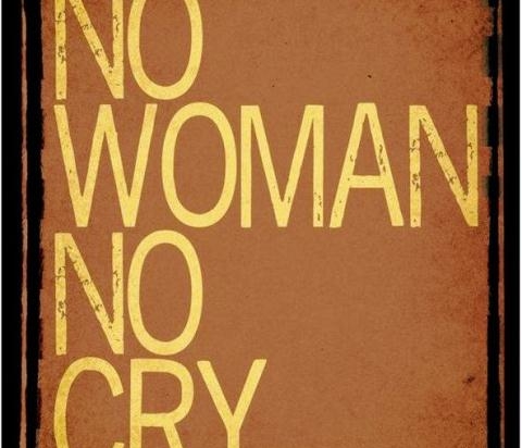 Πίνακας χειροποίητος no woman no cry 20x25 εκ