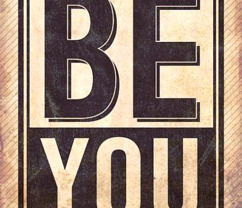 Πίνακας χειροποίητος be you 20x25 εκ