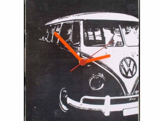 Black van ρολόι τοίχου χειροποίητο