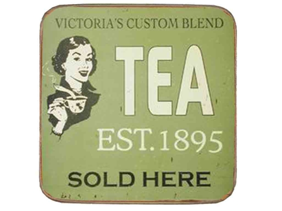Σουβέρ ξύλινo χειροποίητo tea sold here
