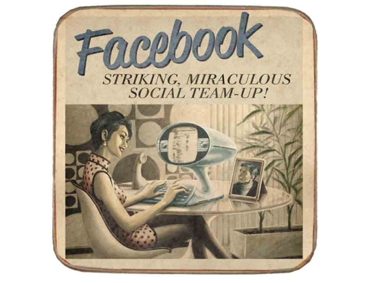 Σουβέρ ξύλινo χειροποίητo retro web Facebook
