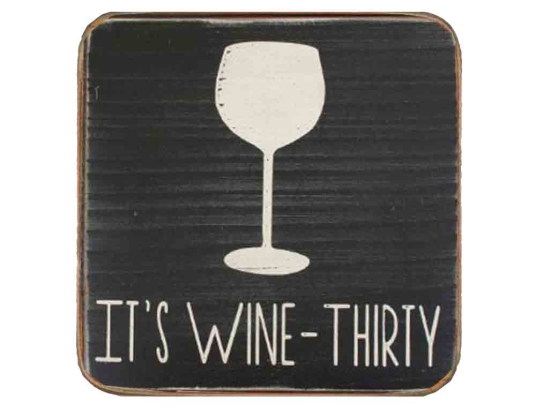Σουβέρ ξύλινo χειροποίητo wine thirty