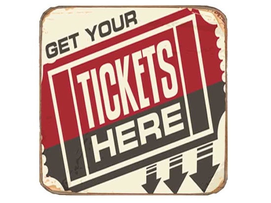 Σουβέρ ξύλινo χειροποίητo tickets here