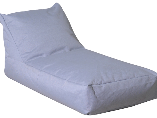 Πολυθρόνα πουφ με αδιάβροχο ύφασμα 150x75x30 εκ