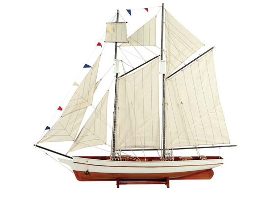 Καραβάκι διακοσμητικό με πανιά 70x14x64 εκ