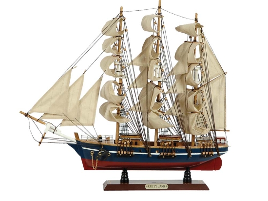 Cutty Sark καραβάκι διακοσμητικό ιστιοφόρο 50x10x45 εκ