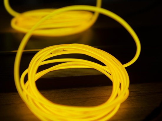 Μίνι φωτοσωλήνας μπαταρίας neon θερμό λευκό 5μ