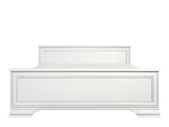 Paris διπλό κρεβάτι από MDF σε λευκό χρώμα 169x209x39 εκ