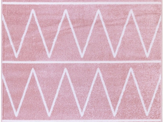 Χαλί Enna 17-B806AX6-PI White-Pink Ezzo 120X170cm