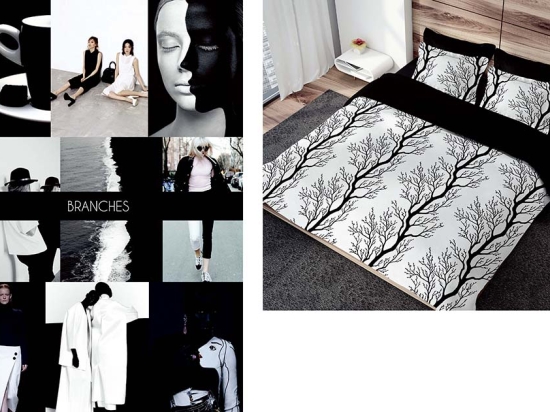 Makis Tselios Home Σετ Κουβερλί King Size 240x260cm Branches