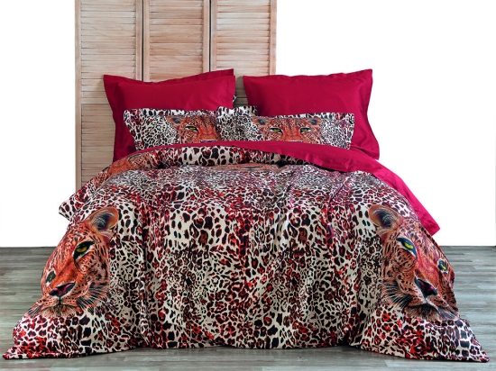 Makis Tselios Home Σετ Κουβερλί Υπέρδιπλο 220x240cm Panther
