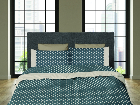 Makis Tselios Home Σετ Κουβερλί Υπέρδιπλο 220x240cm Drops