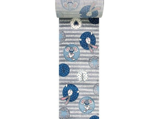 Beauty Home Διάδρομος Yolo Art 9502 70cm Γαλάζιο