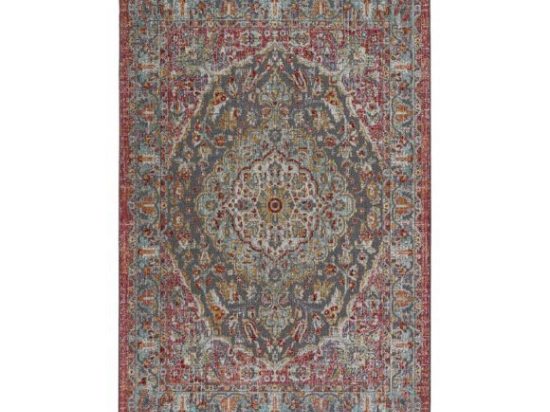 Beauty Home Πατάκι Boutique Art 9810 0.64x2.30 Εμπριμέ,Κόκκινο