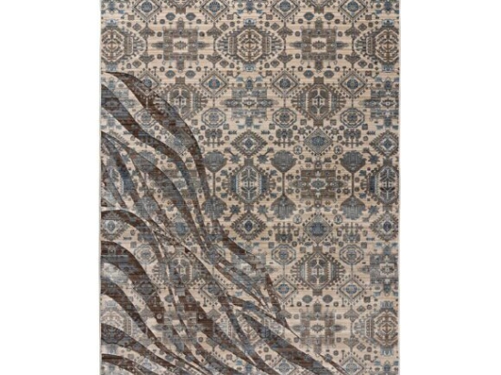 Beauty Home Σετ Κρεβ/ρας 3τμχ Bliss Art 9629 Μπεζ,Μόκα,Μπλε