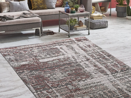 Beauty Home Χαλί Stylish Art 9425 160x230 Γκρι,Ροζ