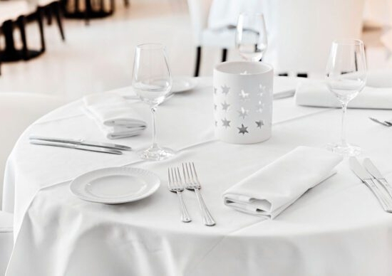 Beauty Home Τραπεζομάντηλο επαγγελματικό Compact Art Ε8006 150x150 Λευκό