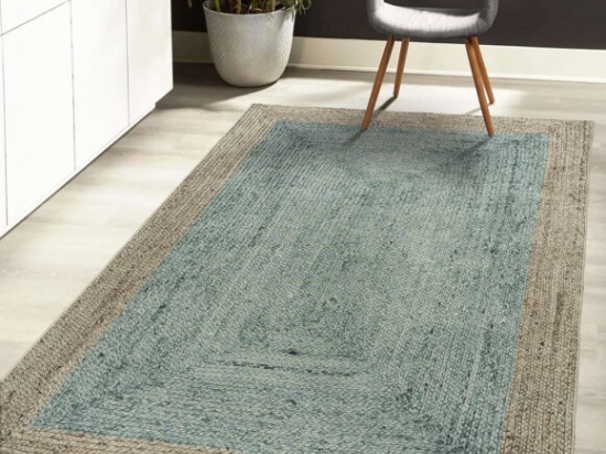 Χαλί Jute Art 9131 120x180 Μπεζ,Βεραμάν 120x180  Beauty Home