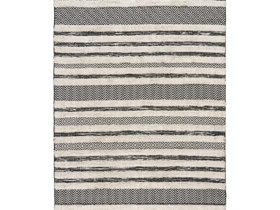 Χαλί βαμβακερό Morocotton 9241 Γκρι 150x220      Beauty Home