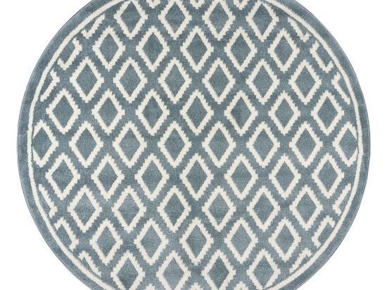 Ροτόντα Vibe Art 9574 160x160 Blue White Σιέλ Λευκό       Beauty Home