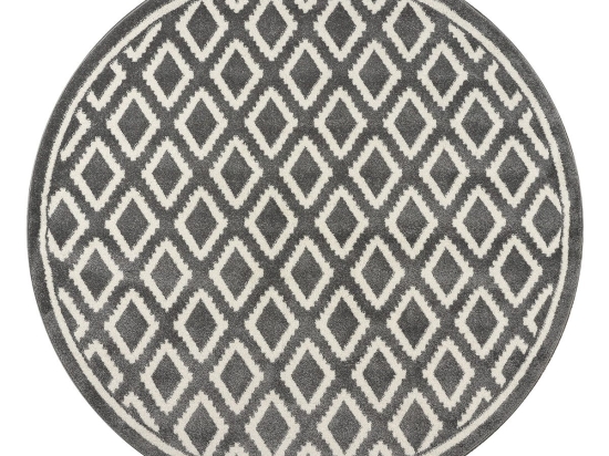 Ροτόντα Vibe Art 9576 160x160 Grey White Γκρι Λευκό   Beauty Home