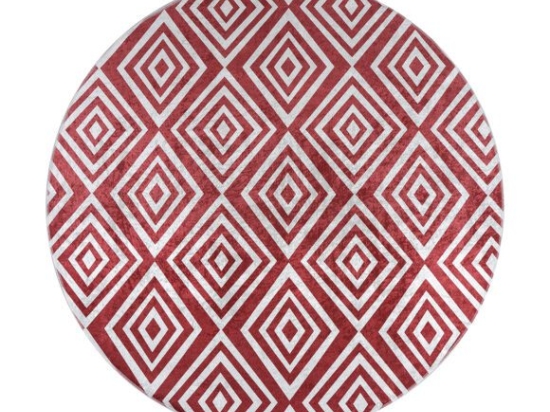 Ροτόντα 140x140 Azelie Art 9762-Red Κόκκινο       Beauty Home