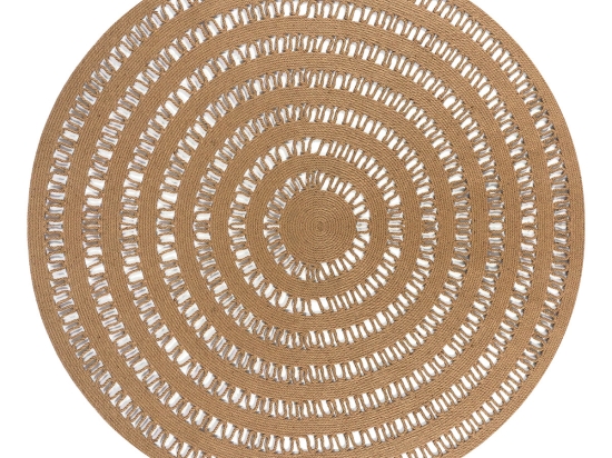 Beauty Home Ροτόντα από Γιούτα Natural Jute Art 9134 150x150 Μπέζ