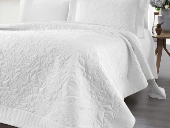 Beauty Home Νυφικό σετ 7 τμχ Rose Art 12500 230x250 Λευκό