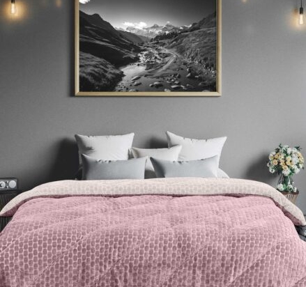 Κουβερτοπάπλωμα UNITS PINK κουβερτοπάπλωμα-king-240-x-260-εκ