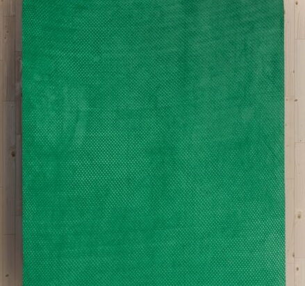 Σεντόνι Flannel NODES GREEN flannel-υπέρδιπλο-με-λάστιχο-160-x-200-30-εκ
