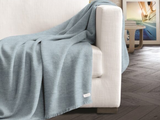 Makis Tselios Home Καλοκαιρινό Μονοθέσιο Ριχτάρι Monza 180x180cm Blue