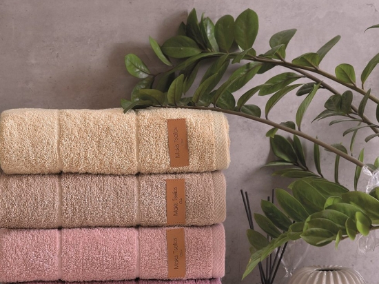 Makis Tselios Home Πετσέτα Προσώπου Dion1 50x90 4τμχ Βάρους 500gr/m²