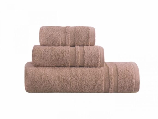 Makis Tselios Home Πετσέτα Προσώπου Dove3 Beige 50X90cm 100% Cotton 550gsm