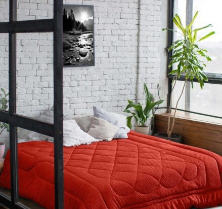 Κουβερτοπάπλωμα COMFY RED κουβερτοπάπλωμα-ημίδιπλο-180-x-240-εκ