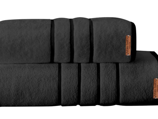 Makis Tselios Home Πετσέτα Σώματος Prive 90x150εκ. Titanium Βάρους 600gr/m²