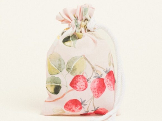 Beauty Home ΠΟΥΓΚΙ ΜΕ ΚΟΡΔΟΝΙ 12 x 17 cm ΠΟΠΛΙΝΑ ΦΡΑΟΥΛΕΣ ΚΑΙ ΑΝΘΗ