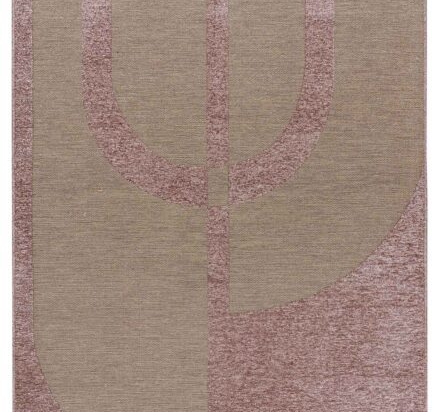 Χαλί RYE BEIGE PINK διάδρομος-65-εκ