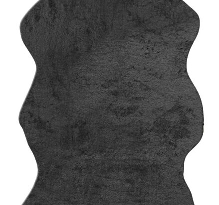Χαλί FEATHERY BLACK ANIMAL 90-x-125-εκ