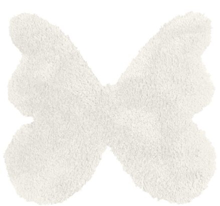 Παιδικό Χαλί REED WHITE BUTTERFLY 120-x-120-εκ
