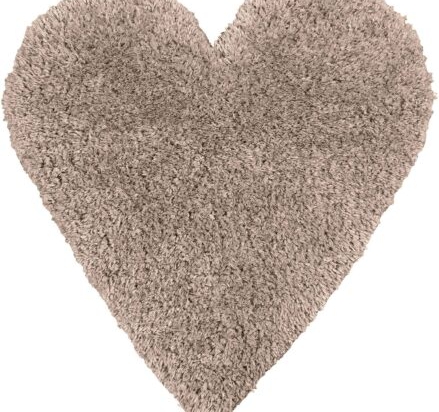 Παιδικό Χαλί BROWN SHADE HEART 120-x-120-εκ