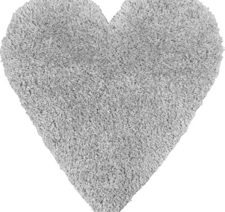 Παιδικό Χαλί LIGHT GREY SHADE HEART 120-x-120-εκ