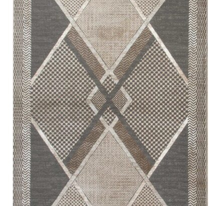 Χαλί LOZENGE GREY 165-x-230-εκ