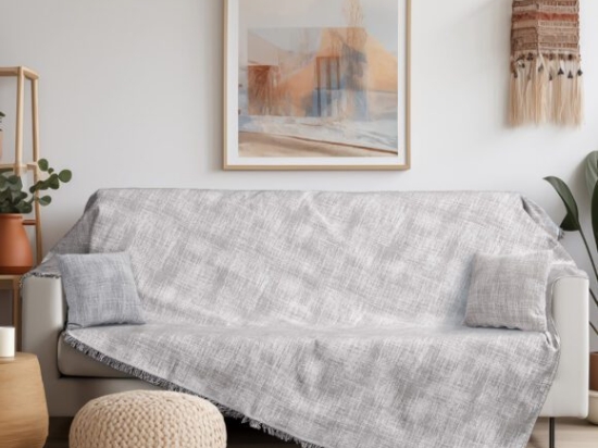 Beauty Home Ριχτάρι Τετραθέσιο Art 8708 180x330 Άμμου