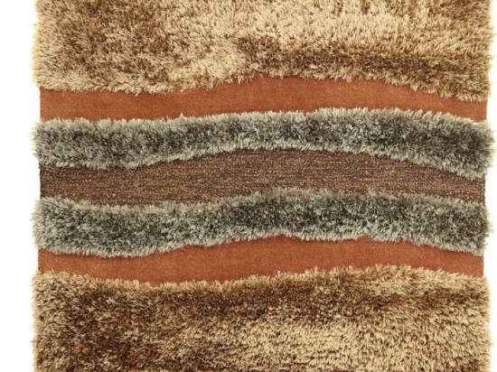 Royal  White Tie Modern Designers Rug 003 Brown 160 x 230